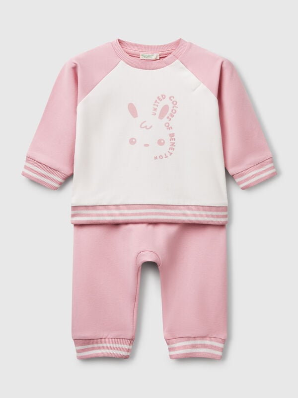 Leichtes Fleece-Outfit Newborn
