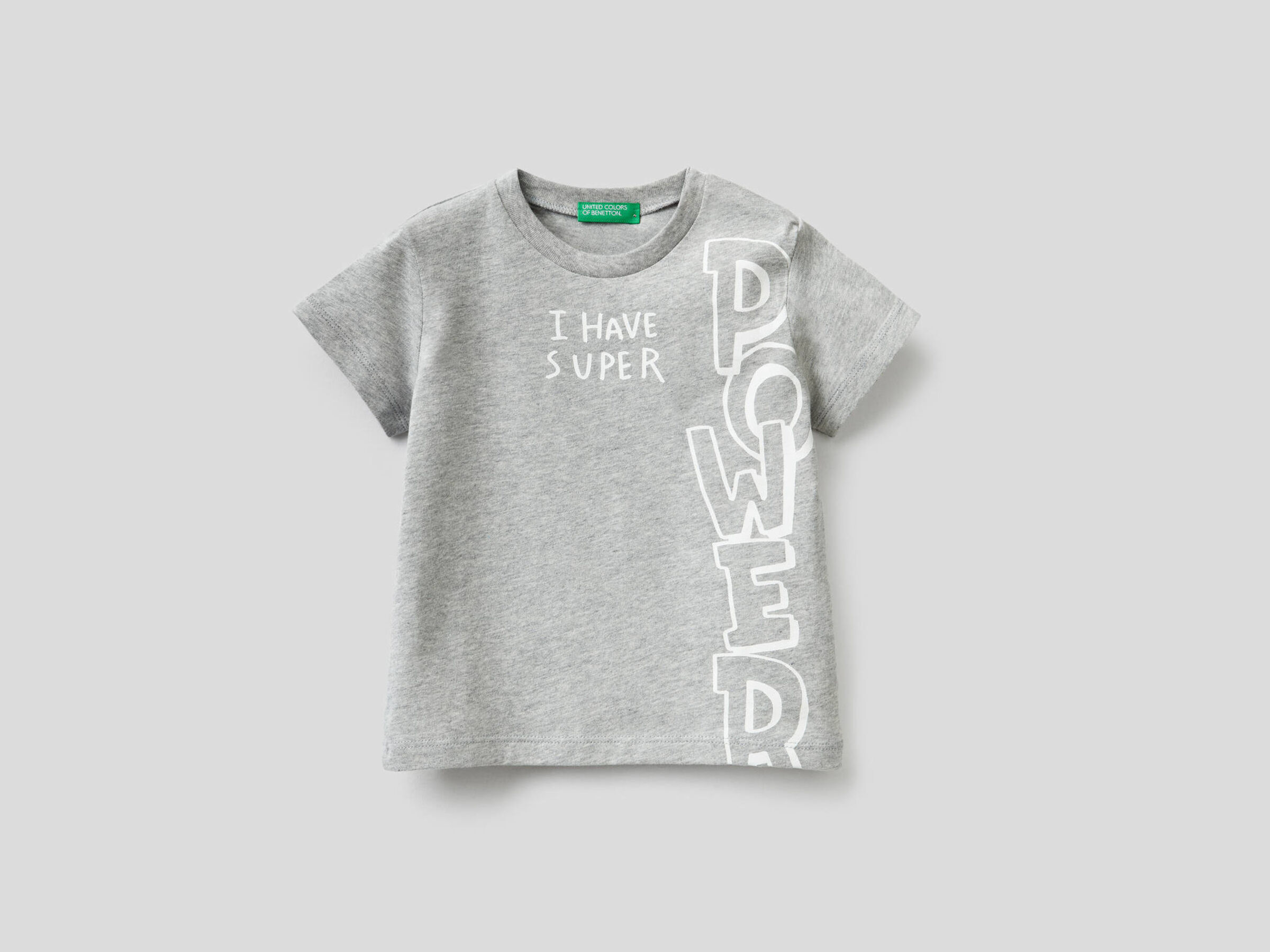 T-Shirt aus Baumwolle mit Slogan image number null