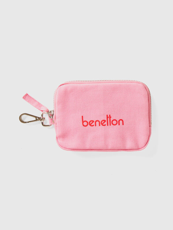 Schlüsseletui und Münzbörse in Rosa
