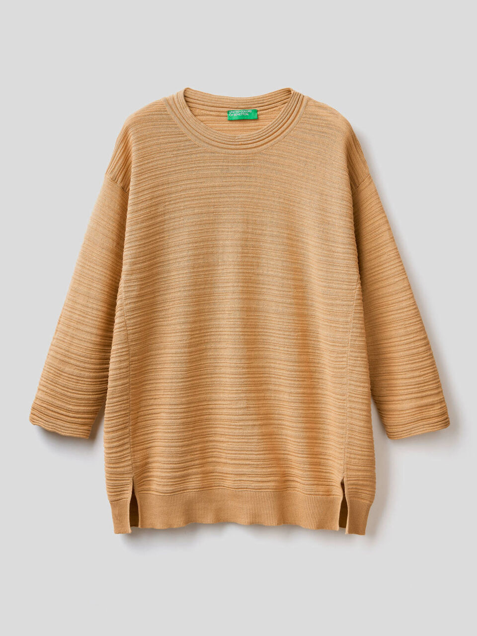 Pullover aus 100% Baumwolle mit besonderer Verarbeitung image number 1