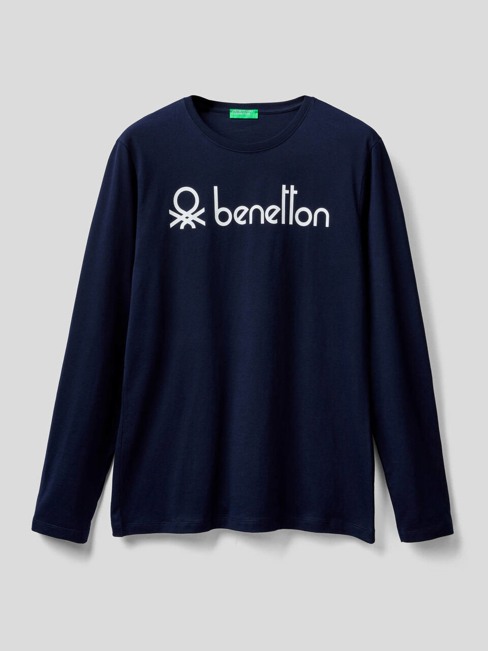 T-Shirt mit langen Ärmeln und aufgedrucktem Logo image number 1
