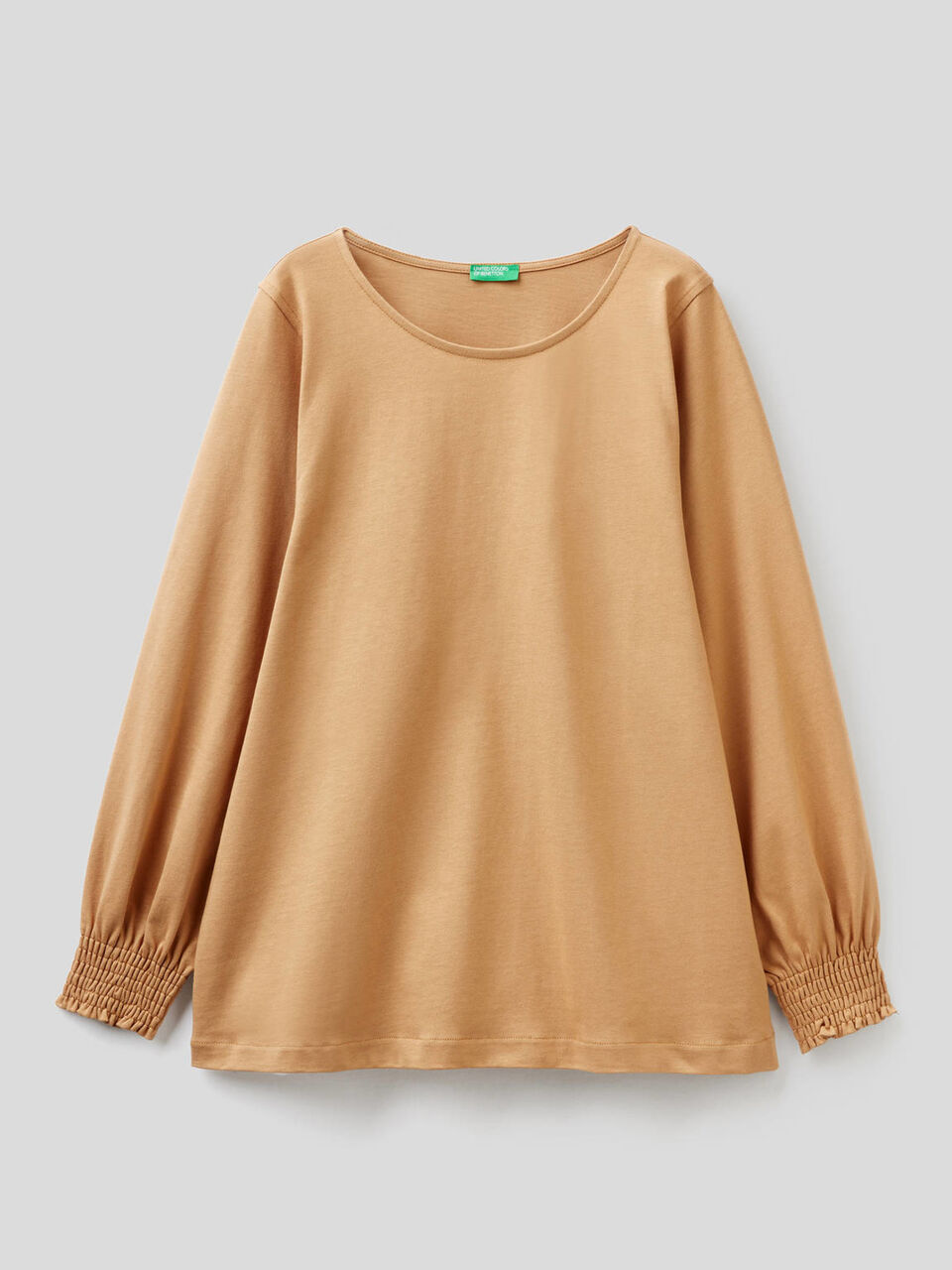 Bluse mit Puffärmeln image number 1