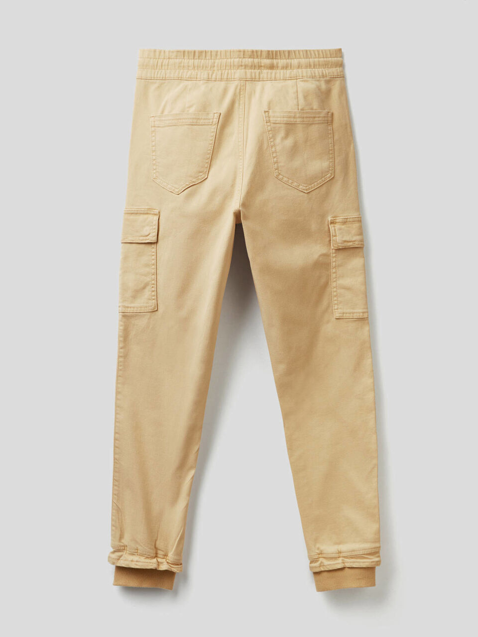 Slim-Fit-Cargohose aus stretchiger Baumwolle image number 2