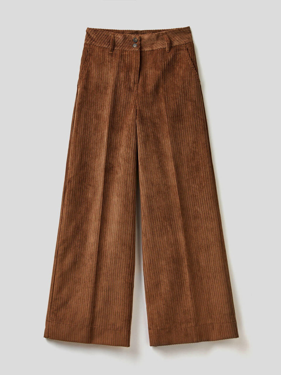 Palazzohose aus Samt image number 1