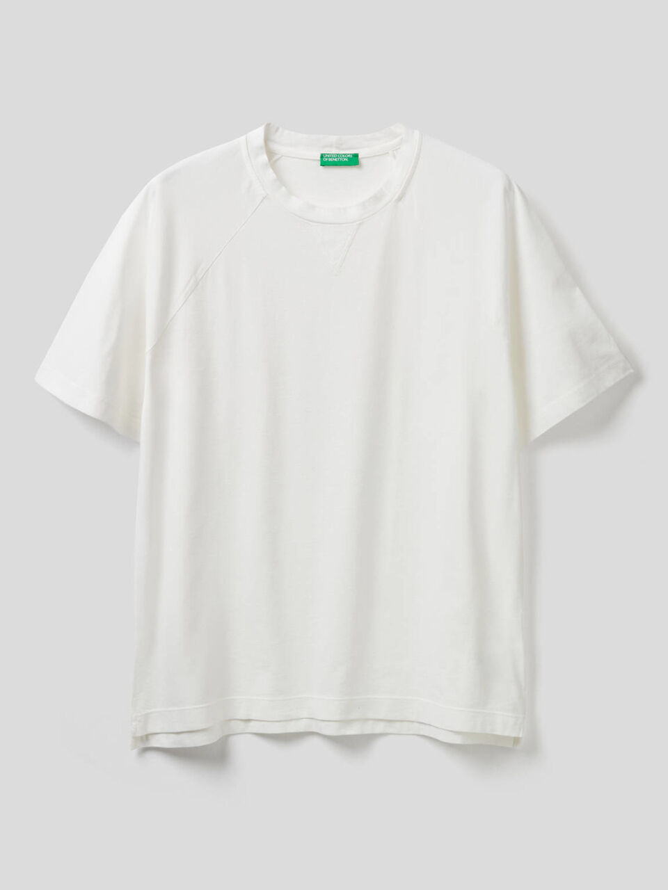 T-Shirt aus 100% Baumwolle mit Raglanärmeln image number 1