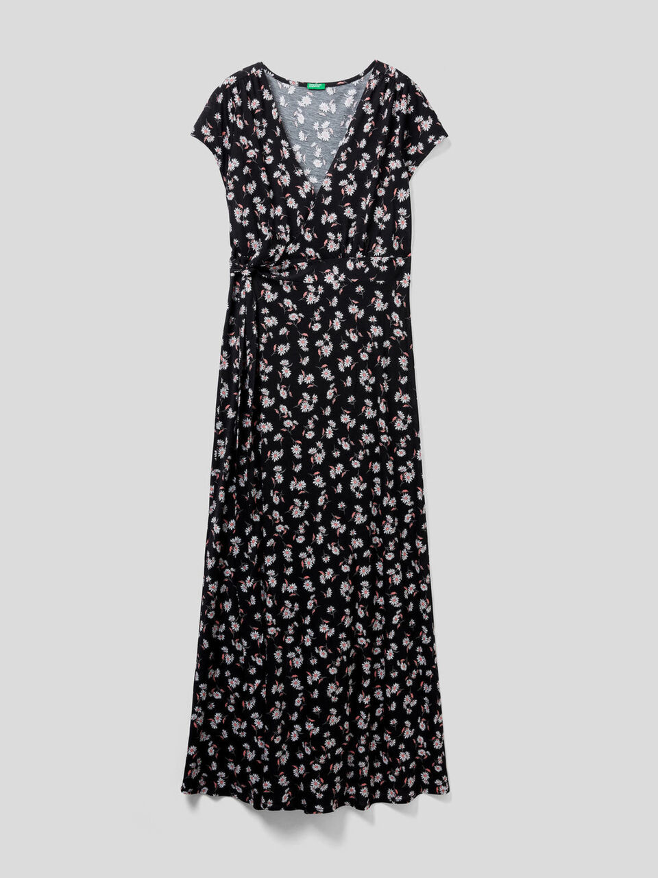 Langes Kleid mit Blumenmuster image number 1