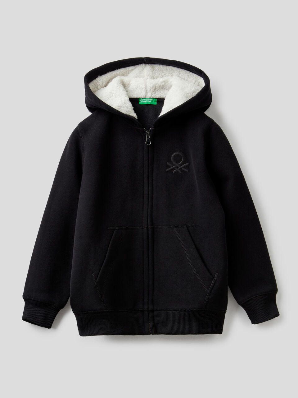 Sweatshirt mit Reißverschluss und Kapuze image number 1