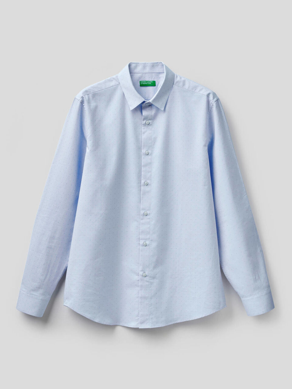 Slim-Fit-Hemd aus reiner Baumwolle image number 1