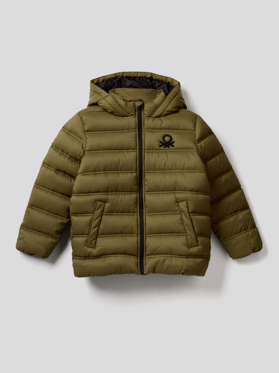 Wattierter Anorak mit Kapuze image number 1