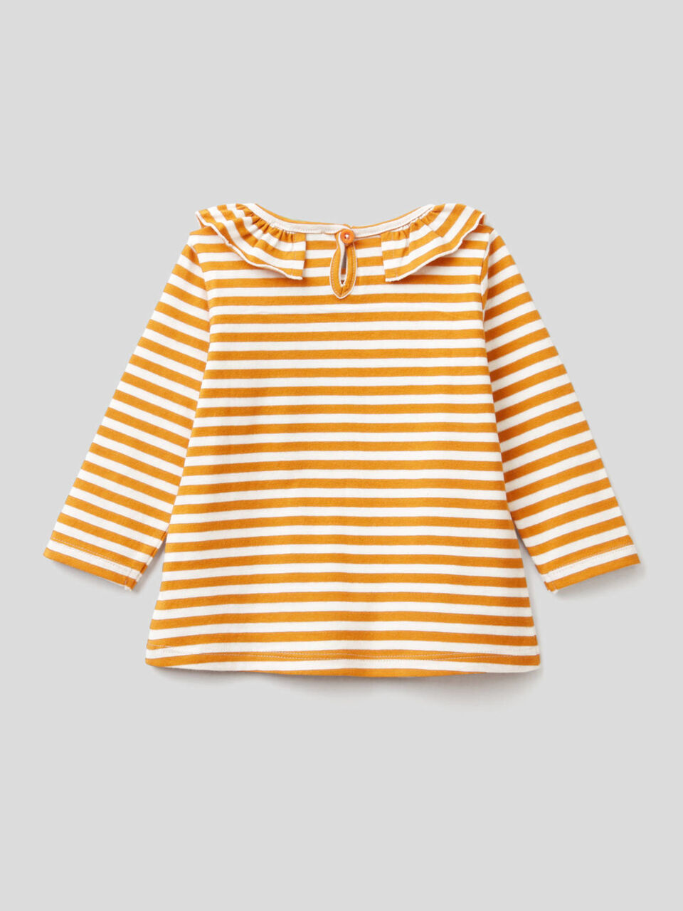 Gestreiftes T-Shirt aus Bio-Baumwolle image number 2