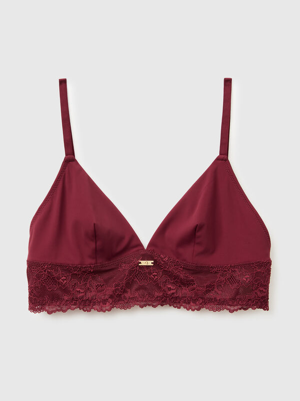 Triangel-BH mit Spitze Damen