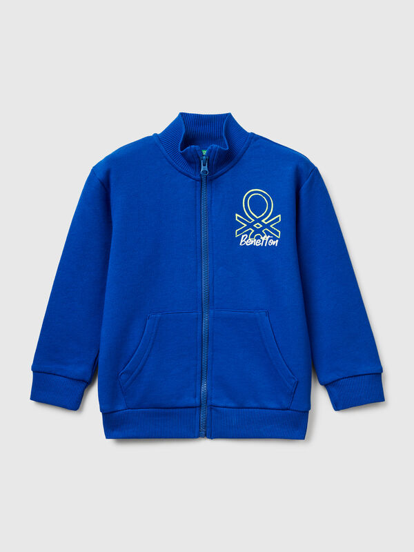Baumwoll-Sweatshirt mit Logo Jungen