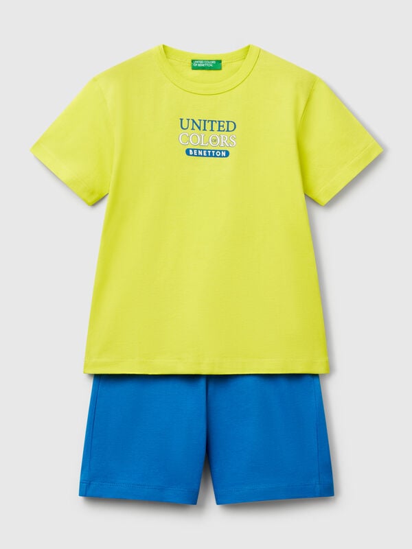 SET T-SHIRT+SHORTS Jungen