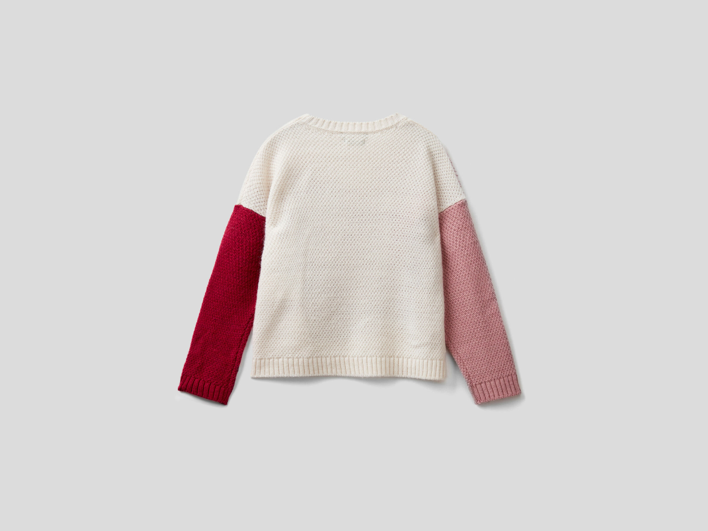 Pullover in einer Wollmischung mit Intarsienarbeit image number 2