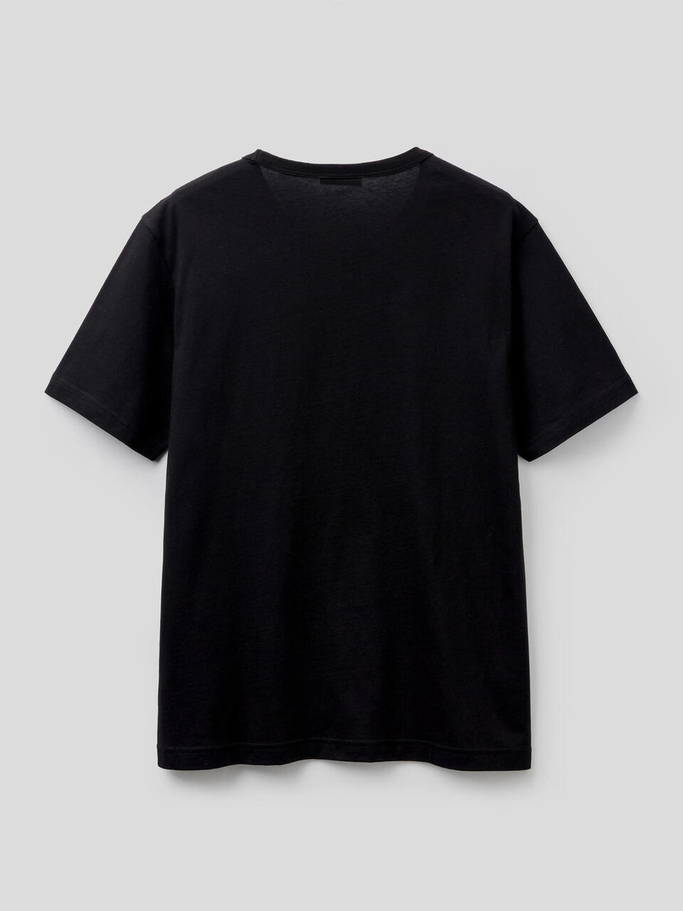 T-Shirt aus reiner Baumwolle mit Print Herren image number 2