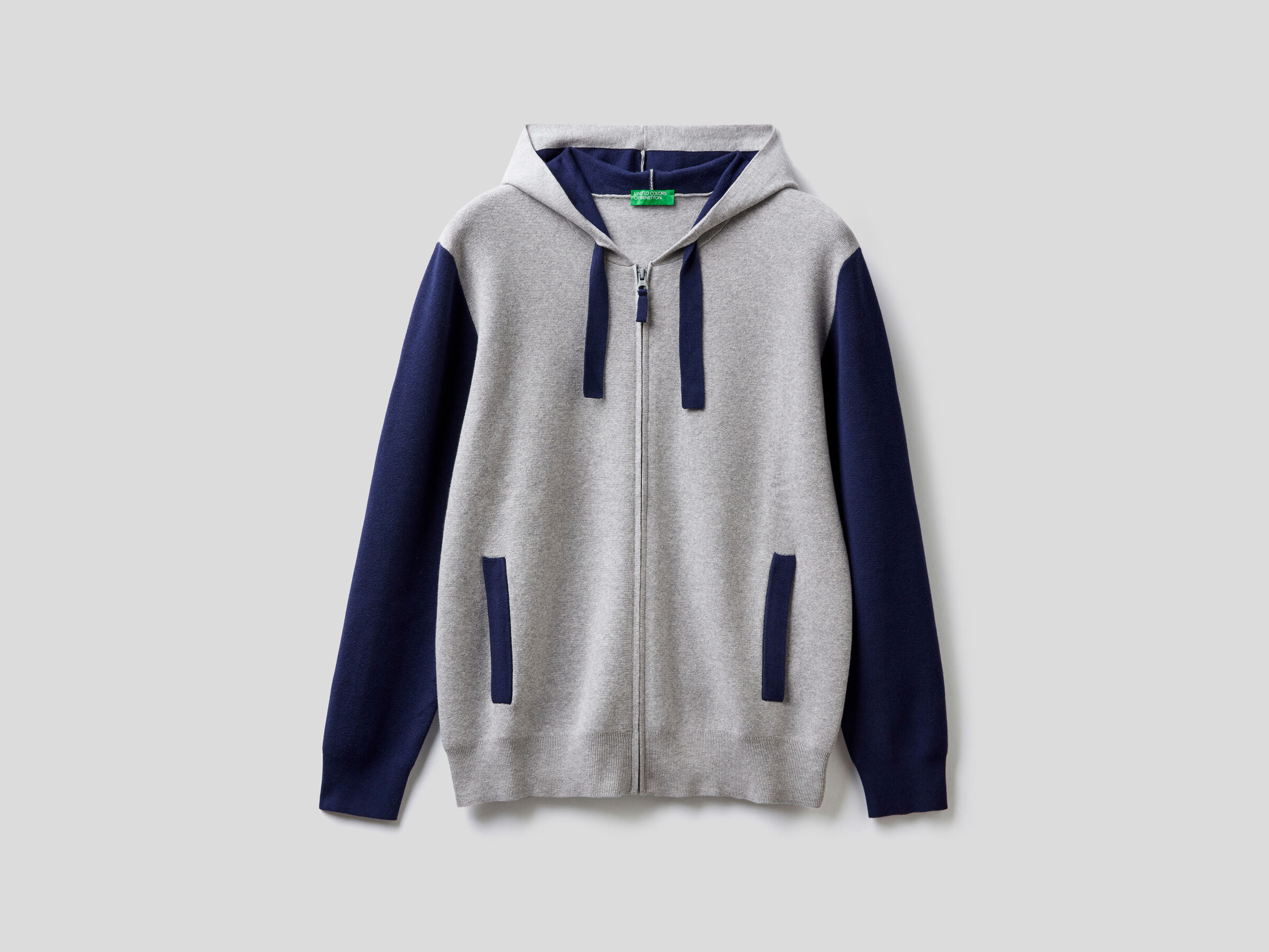 Sweatshirt aus Strick mit Farbblöcken image number 4