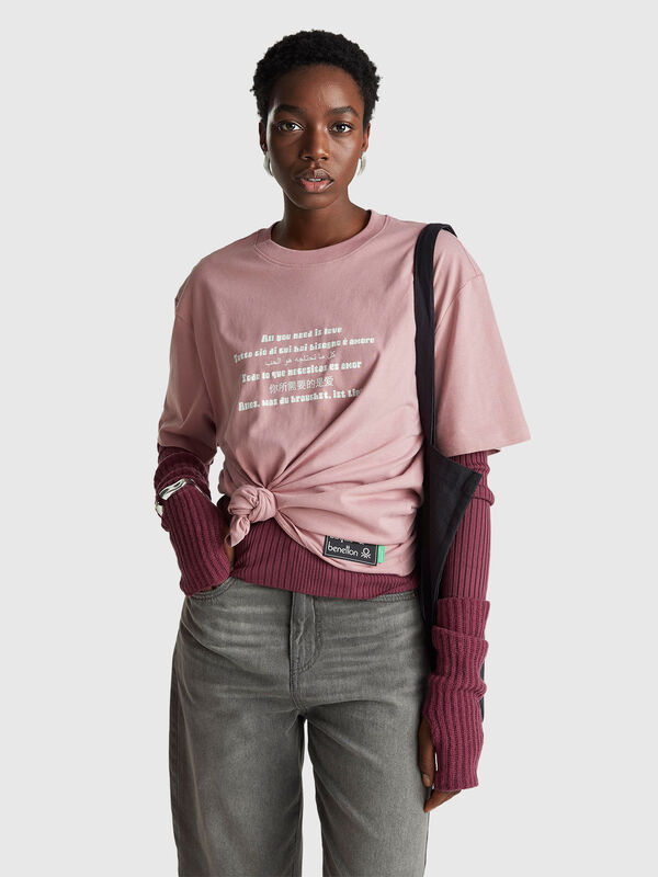 Baumwoll-T-Shirt The Beatles