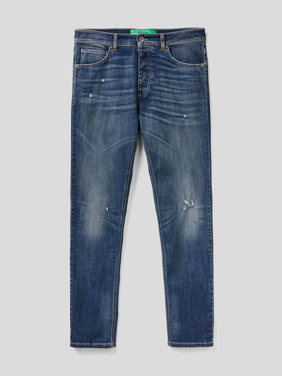 Slim-Fit-Jeans mit regulärem Bund image number 1