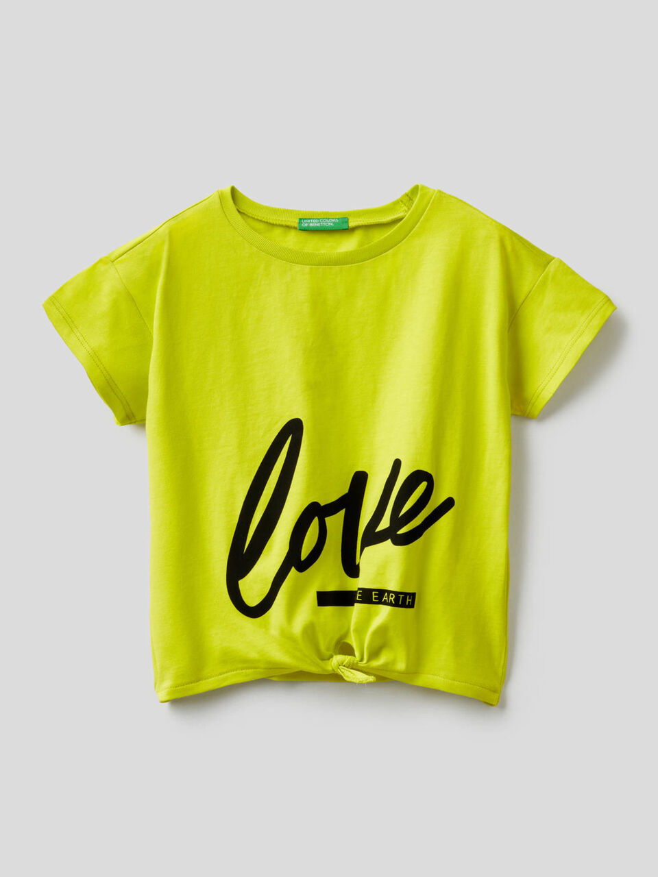 T-Shirt mit Schleife am Unterrand image number 1