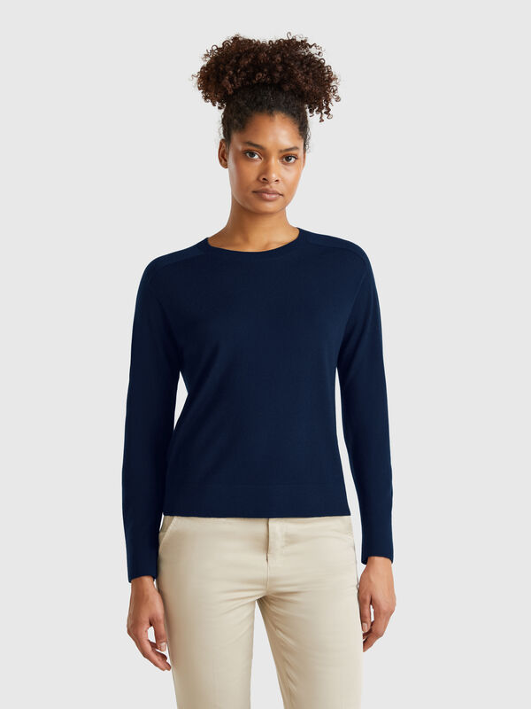 Pullover aus reiner Merinowolle Damen