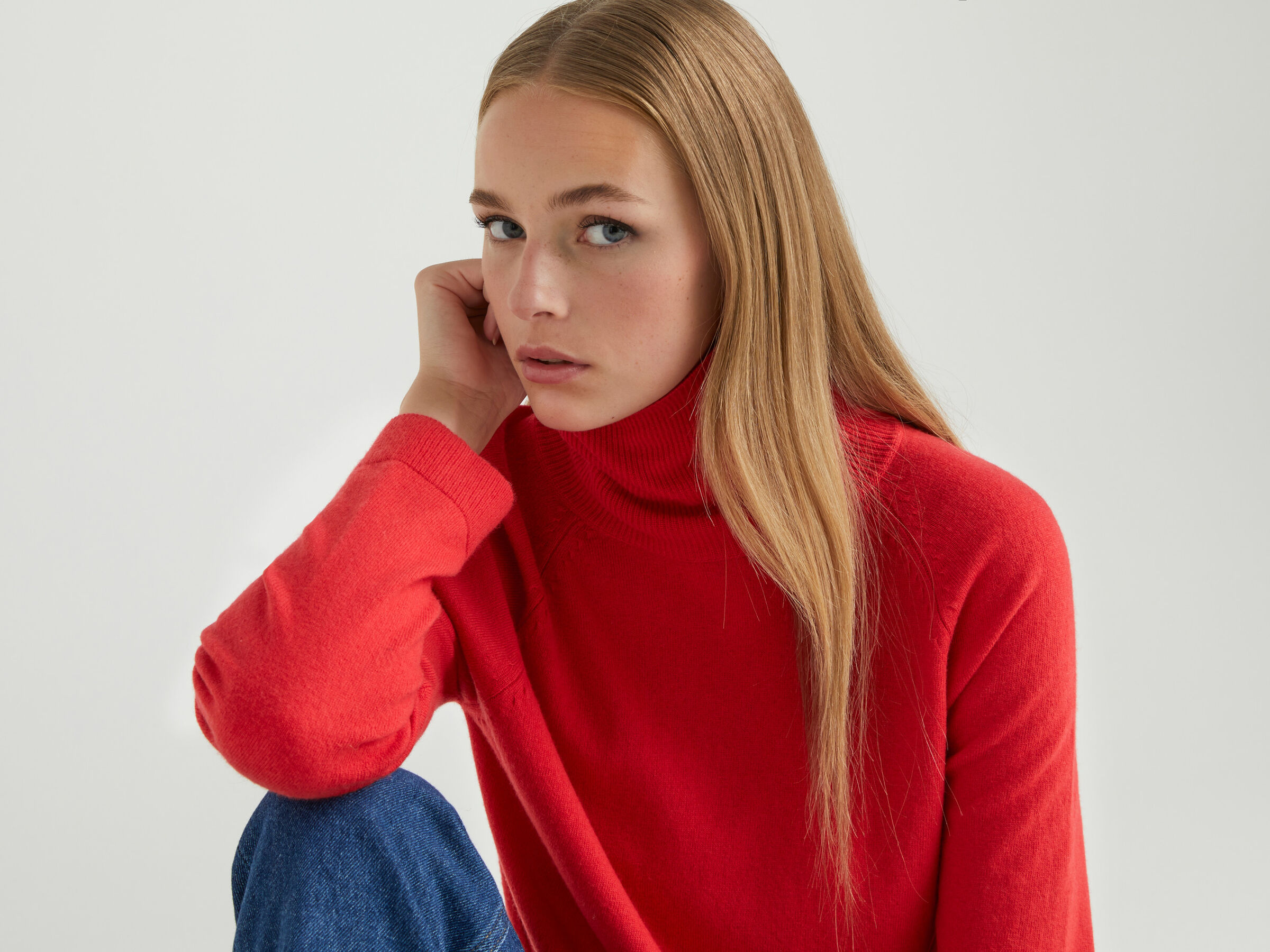 Rollkragenpullover in einer Mischung aus Wolle und Cashmere image number 3