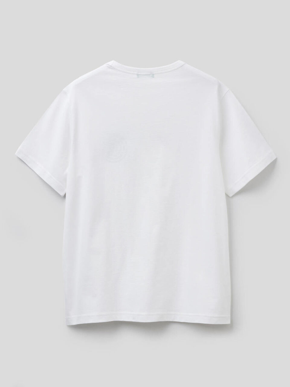 T-Shirt aus reiner Baumwolle mit Print Herren image number 2