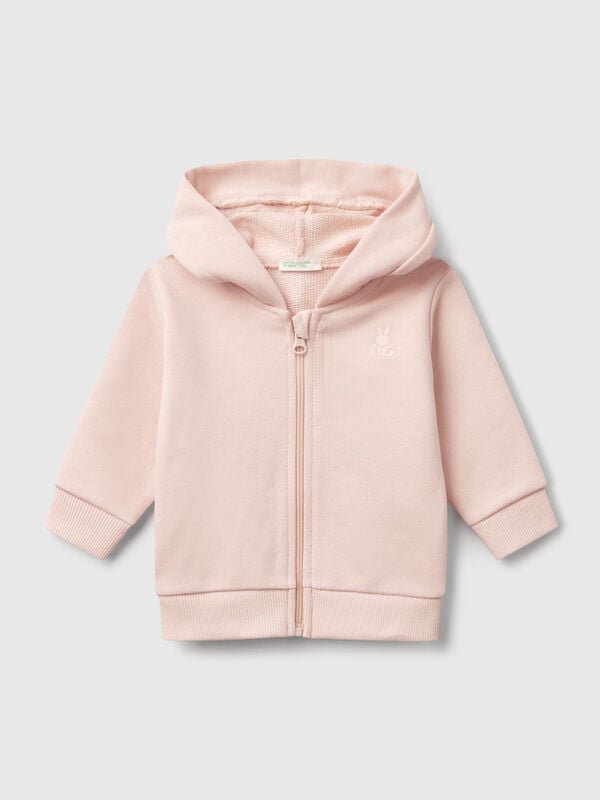 Kapuzenpulli aus Baumwolle Newborn