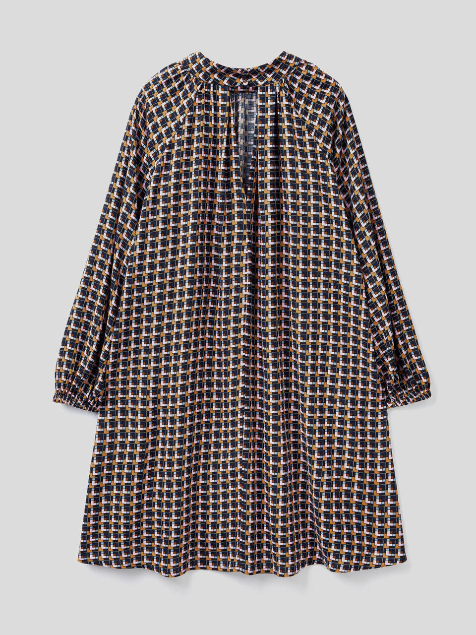Kleid aus nachhaltiger Viskose mit Muster image number 2