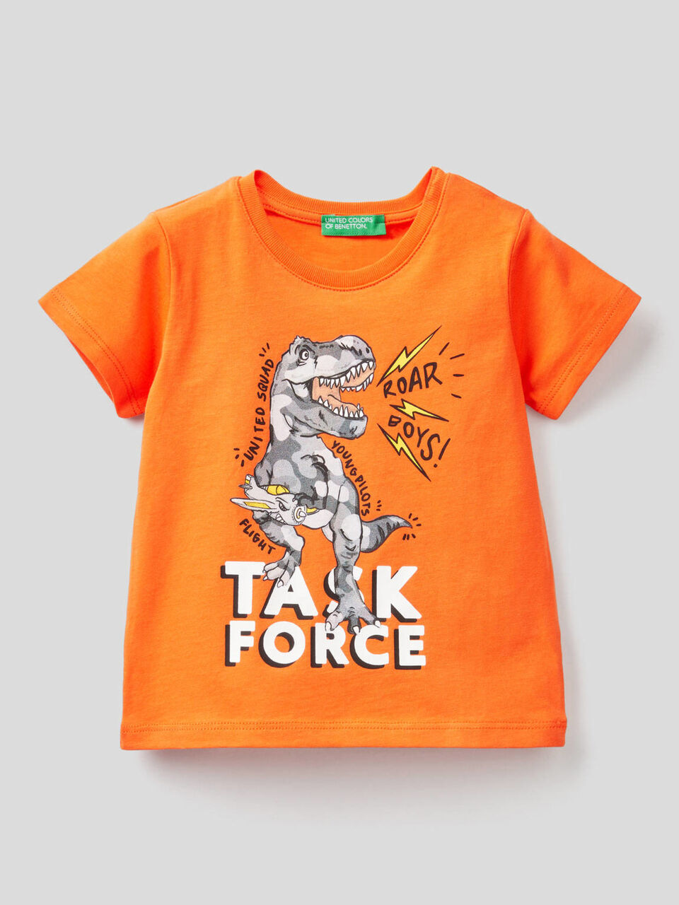 T-Shirt mit Print aus Bio-Baumwolle image number 1