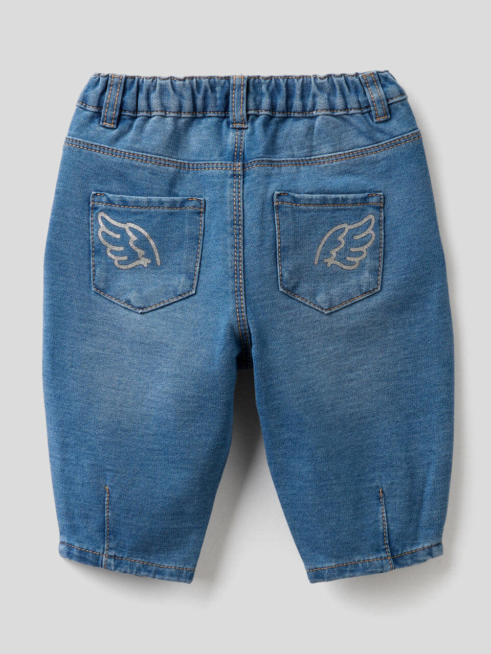 Slouchy-Hose mit Denim-Effekt image number 2