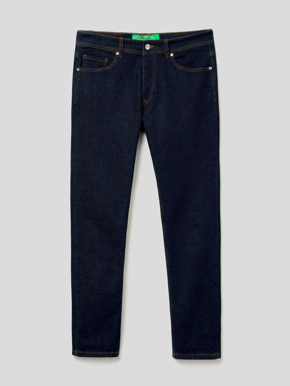 Slim Fit-Jeans mit fünf Taschen image number 1