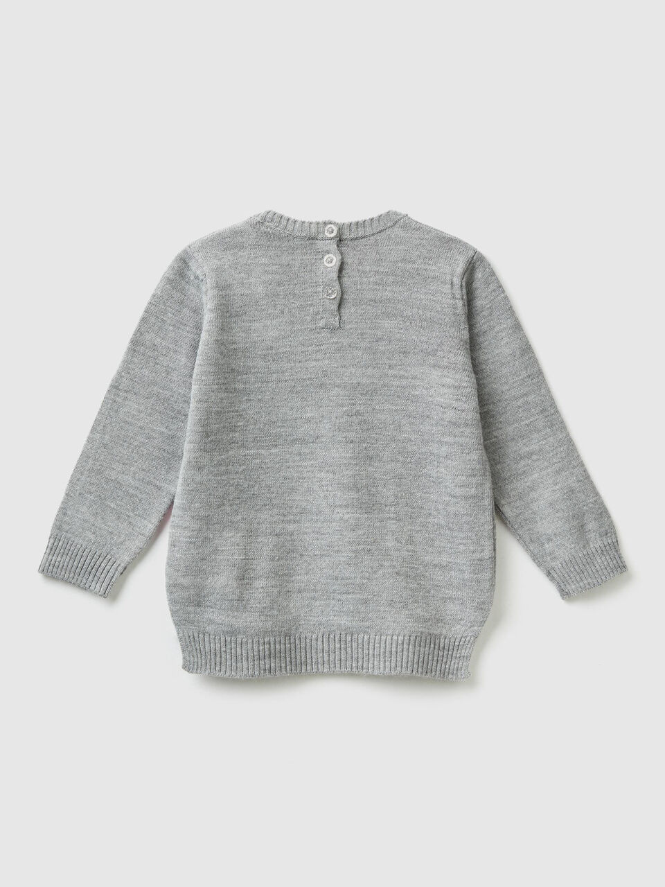 Pullover mit Intarsienarbeiten und Lurex image number 2