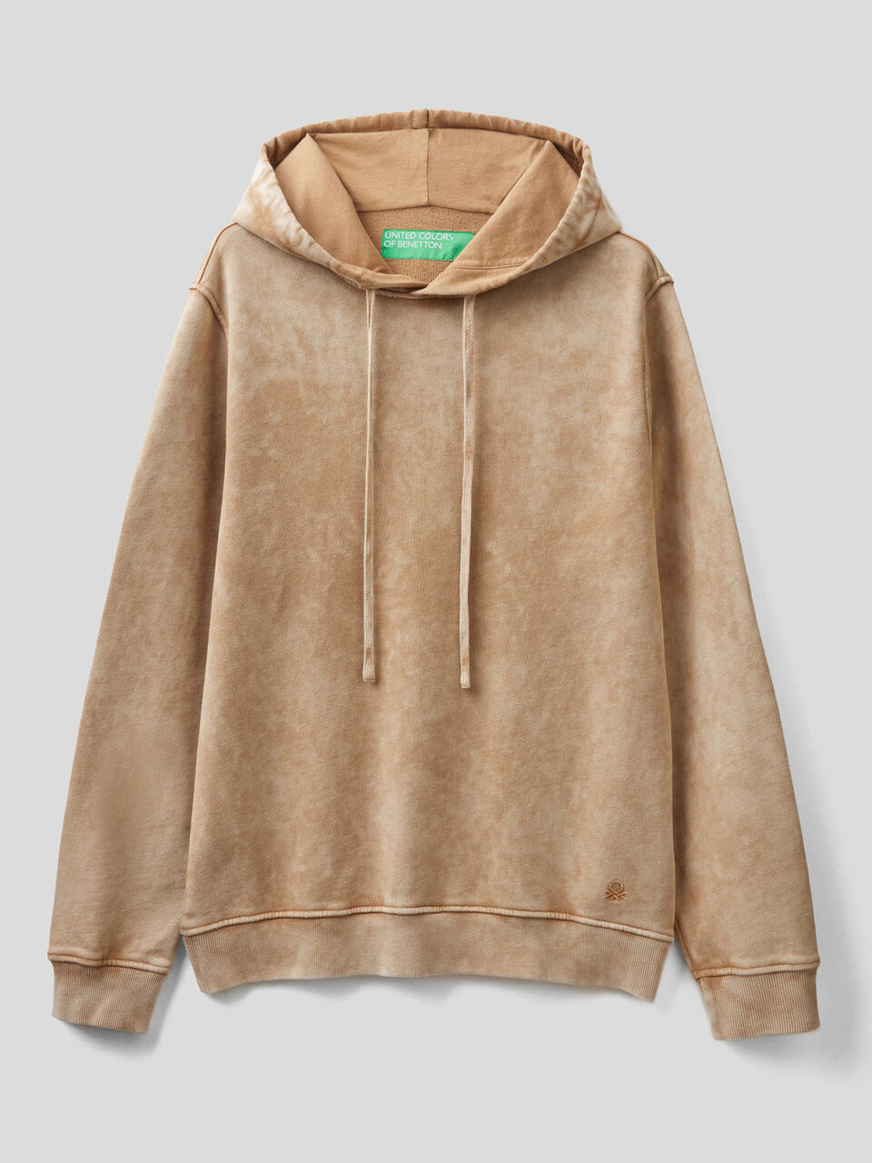 Sweatshirt in 100% Baumwolle mit Batikmuster image number 1