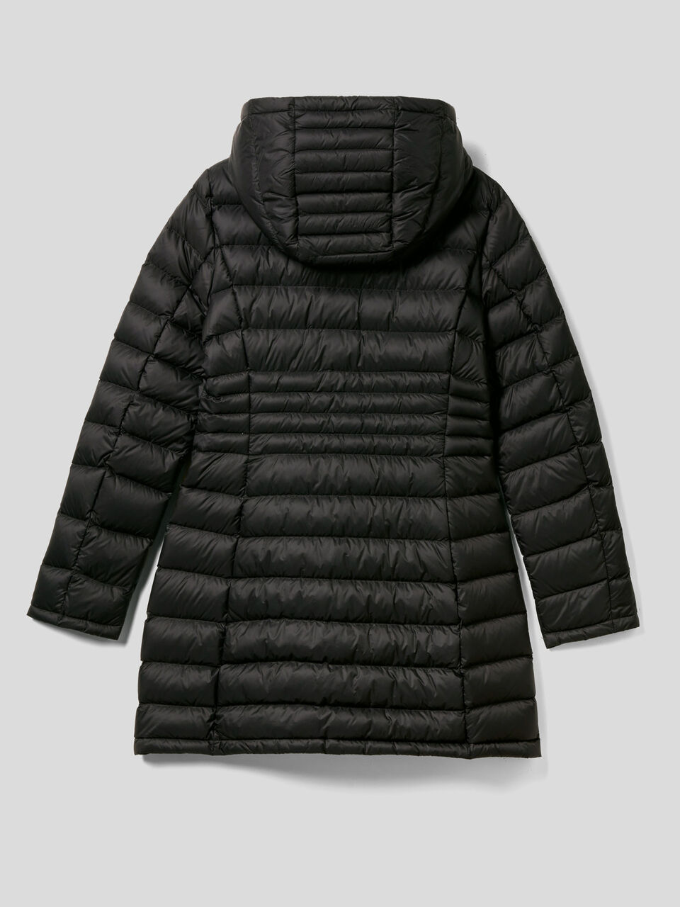Taillierte Daunenjacke mit Kapuze image number 2