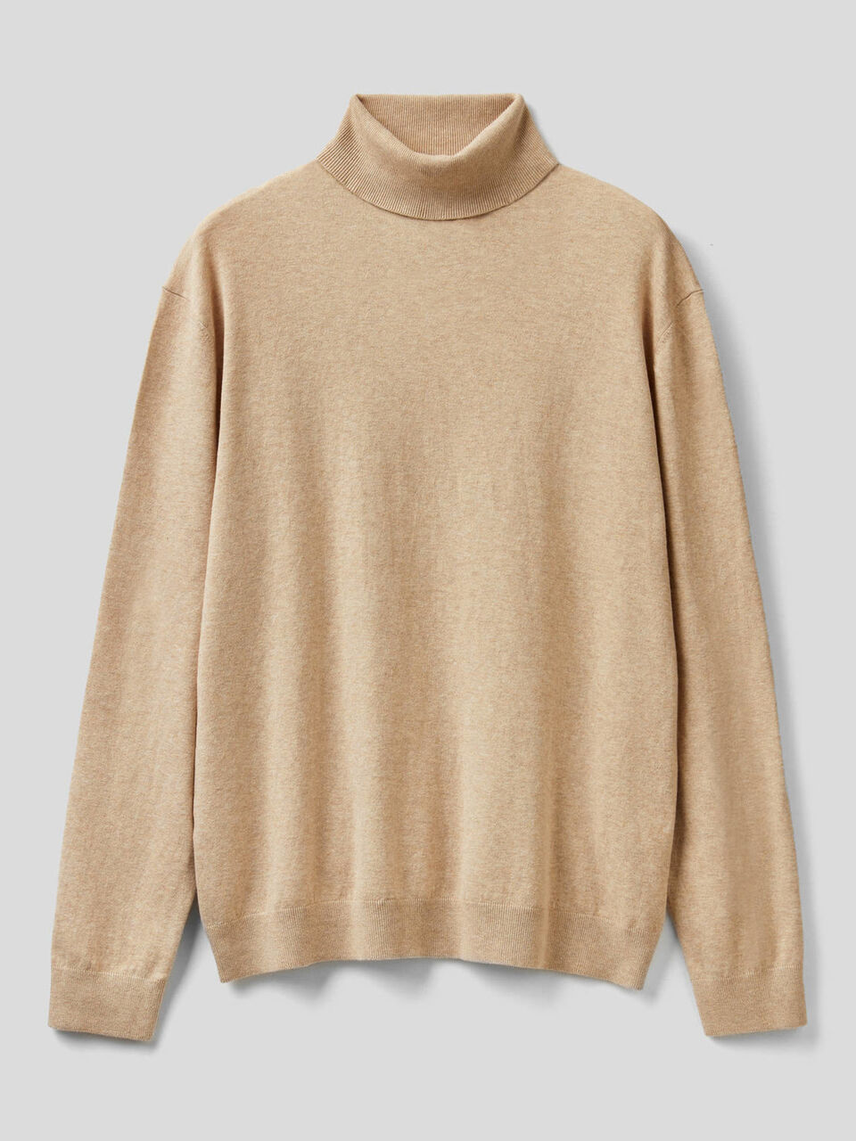 Rollkragenpullover in einer stretchigen Baumwollmischung image number 1
