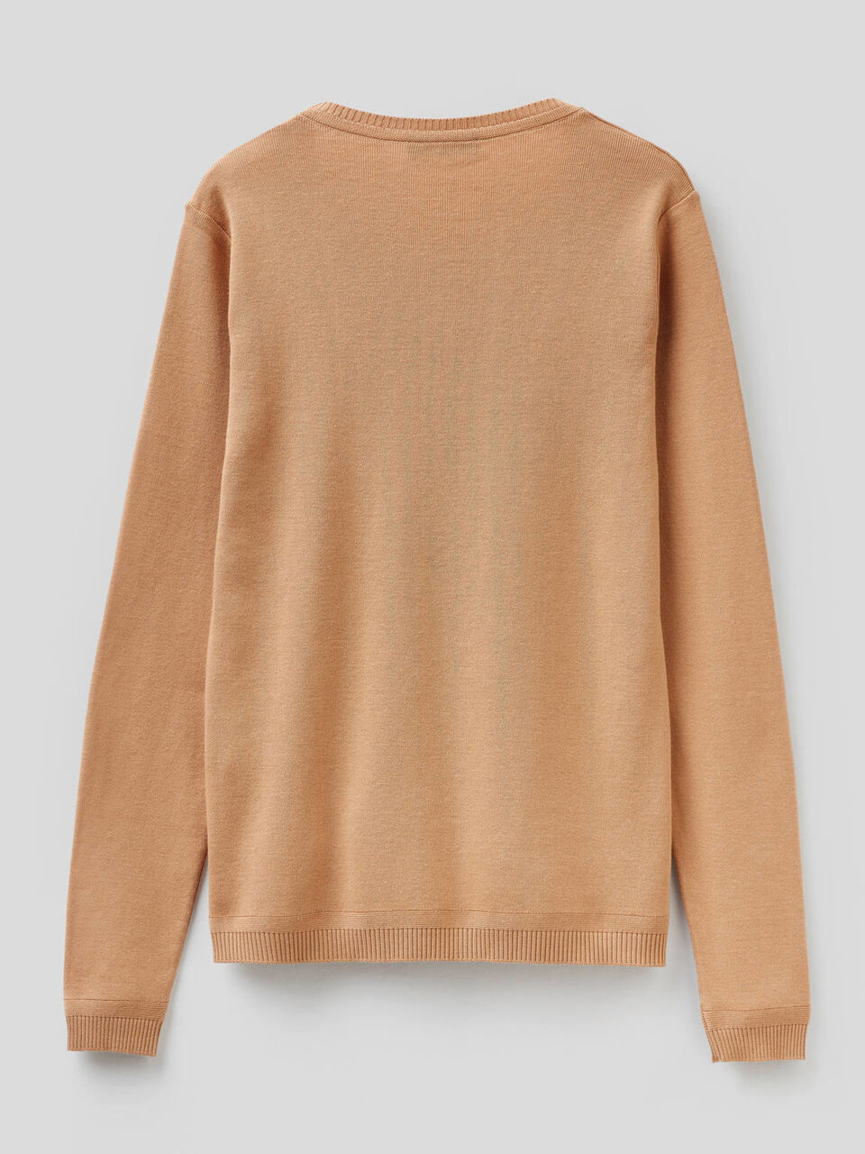 Pullover aus reiner Baumwolle mit Rundausschnitt image number 2