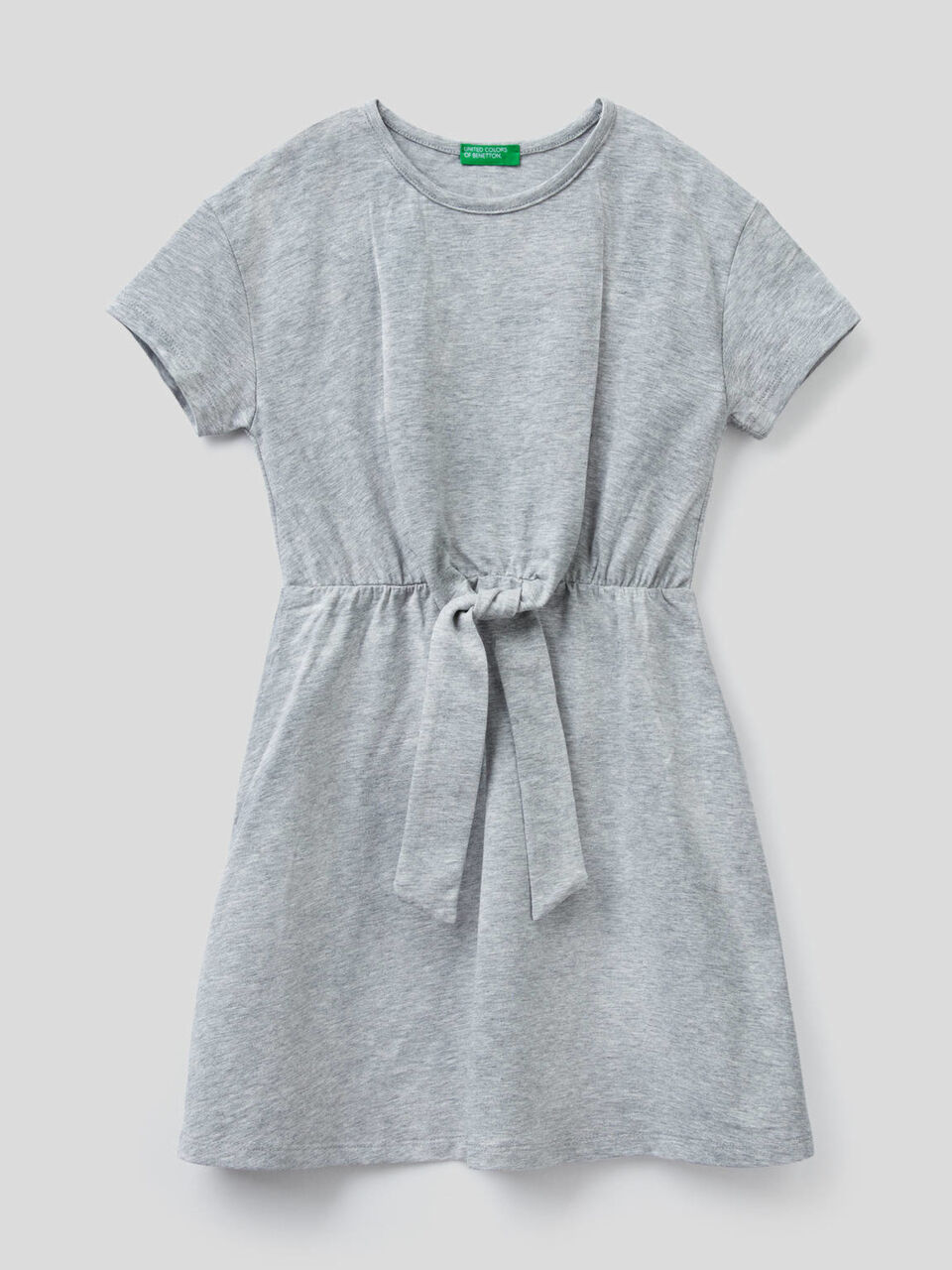 Kleid aus stretchiger Baumwolle mit Masche image number 1