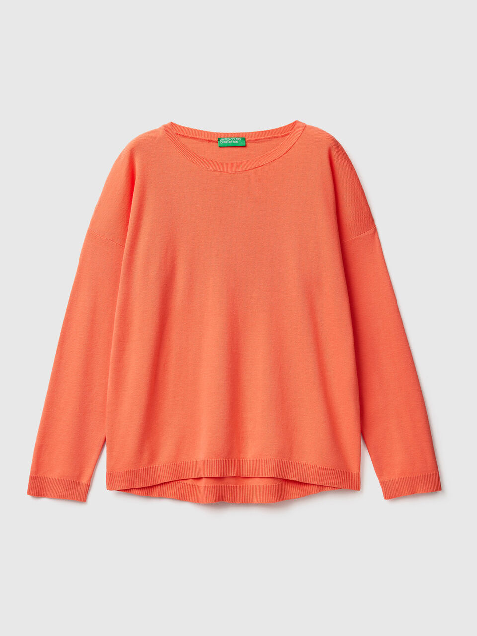 Pulli aus Baumwolle mit Rundhalsausschnitt image number 1