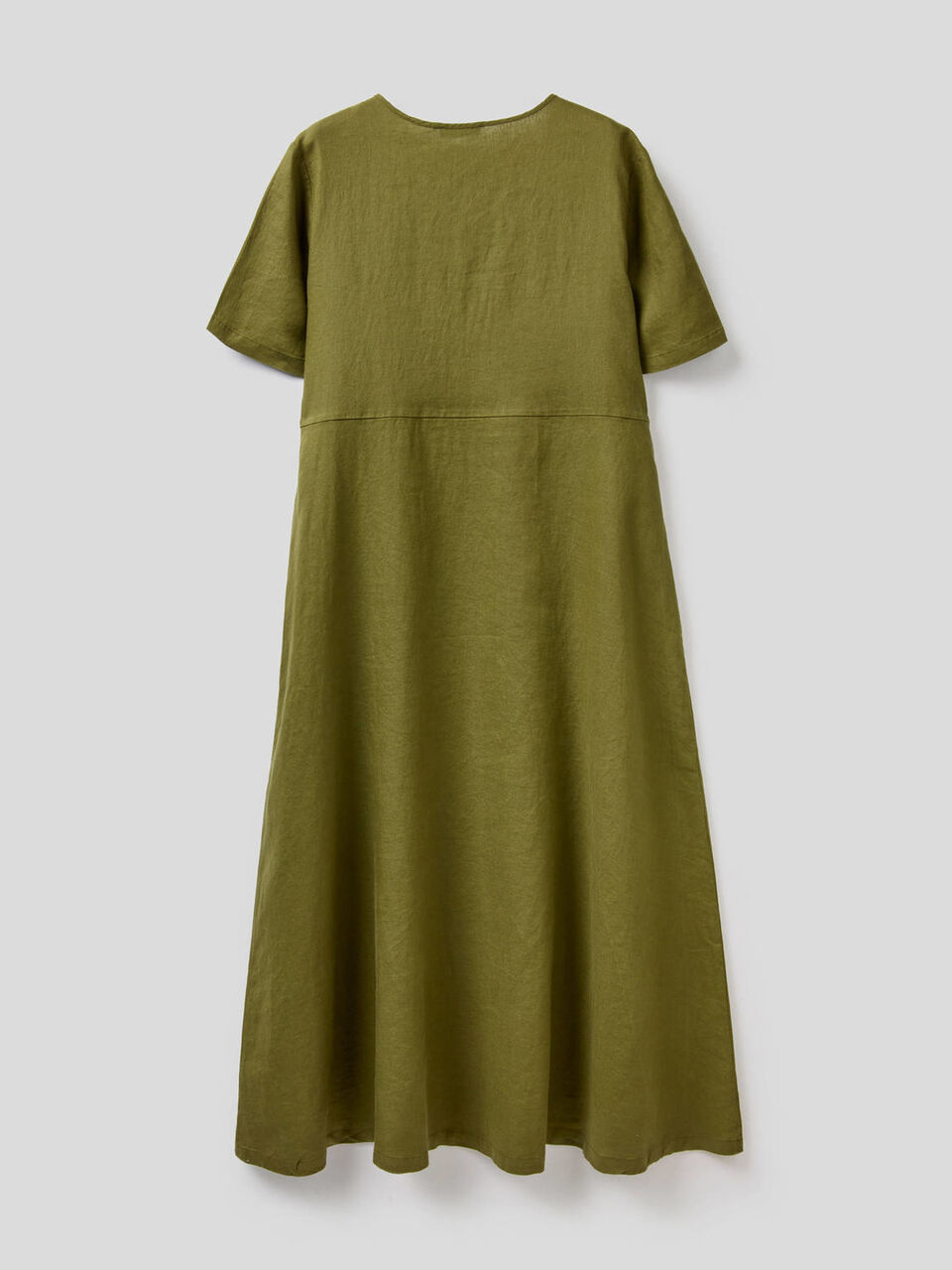 Langes Kleid aus 100% Leinen image number null