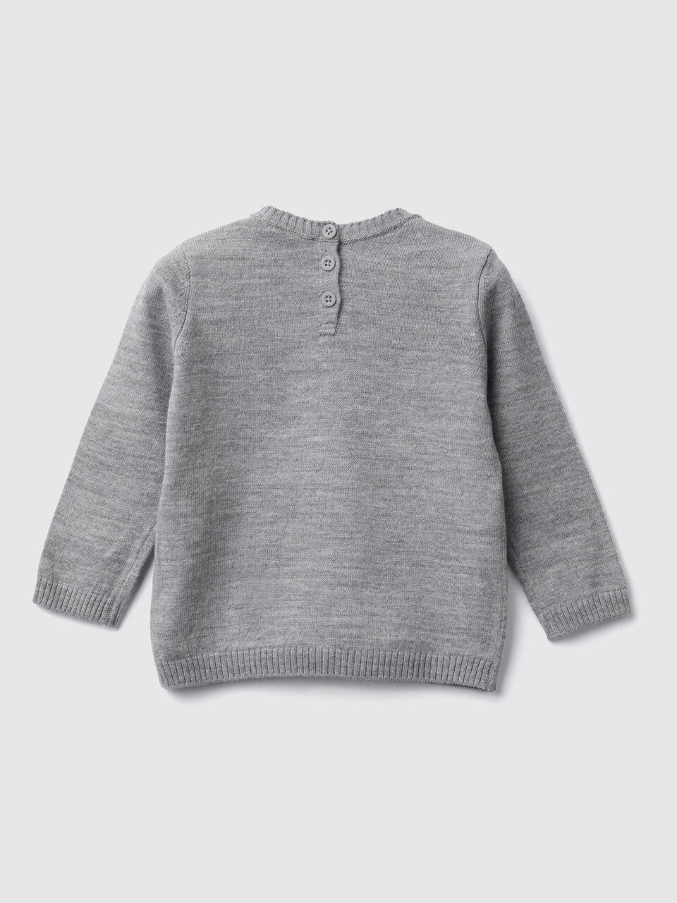 Pullover mit Intarsienarbeit und Brusttasche image number 2