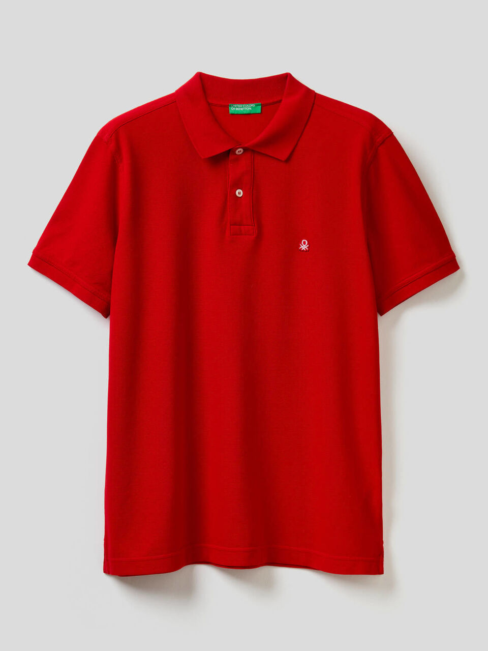 Polo aus 100% Baumwolle mit kurzen Ärmeln image number 1