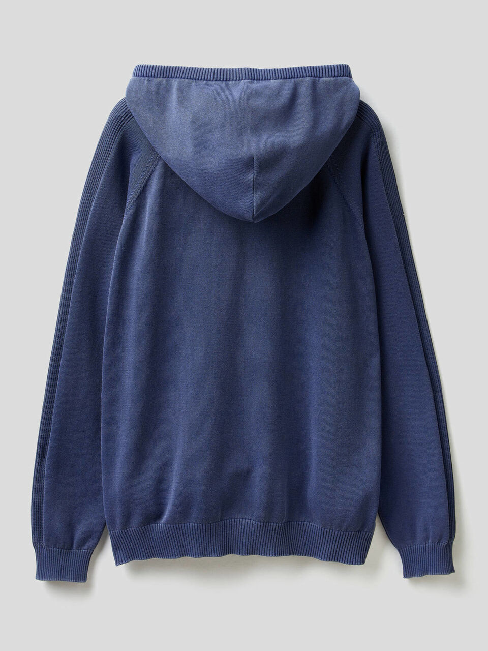 Pullover aus reiner Baumwolle mit Kapuze image number 2