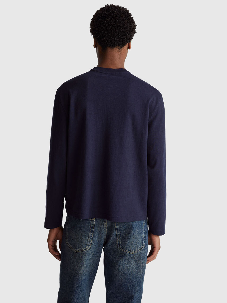 ROUND NECK SWEATL/S Herren image number null