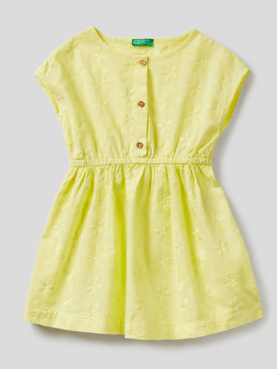 Kleid mit Blumenstickerei image number 1