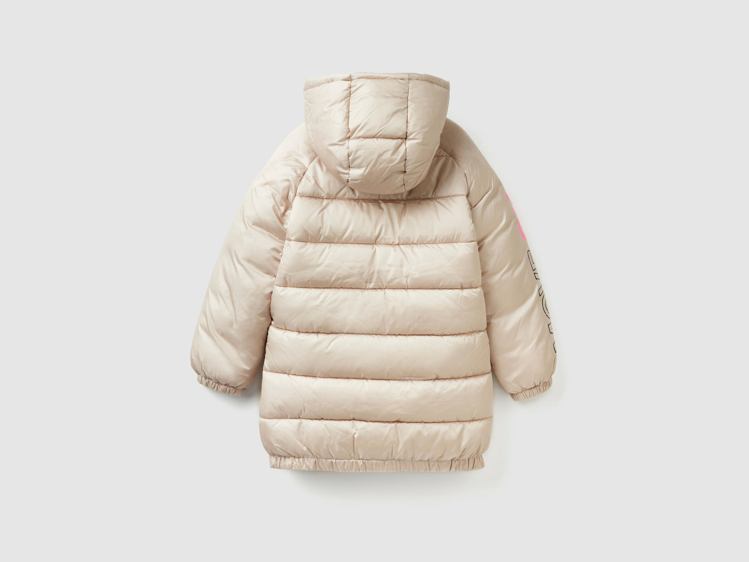 Jacke mit Print und Kapuze image number null