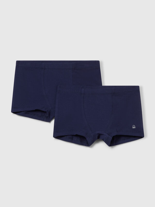 Zwei Boxershorts aus elastischer Baumwolle Jungen