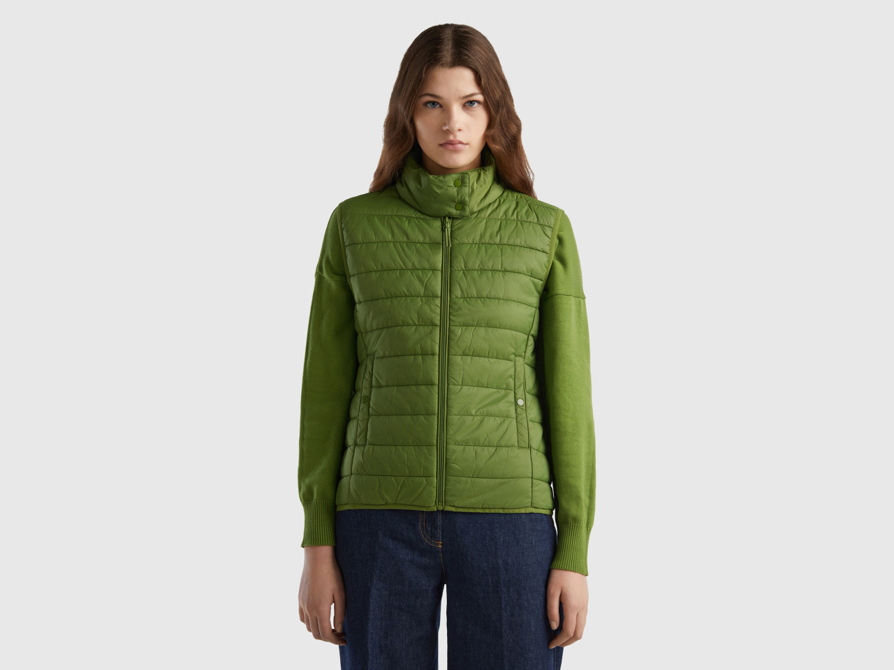 Benetton daunenjacke damen sale clearance